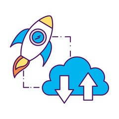 development startup cloud computing download upload