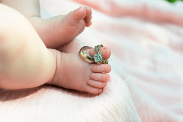 Rings on Baby's Feet