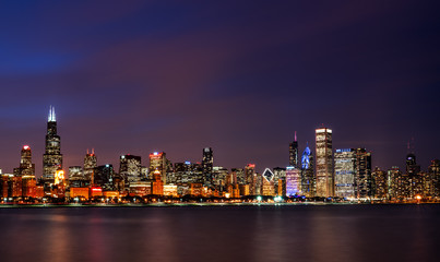 Obraz na płótnie Canvas Chicago skyline 