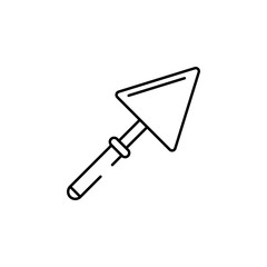 Arrowhead icon. Element of Pakistan culture for mobile concept and web apps illustration. Thin line icon for website design and development, app development