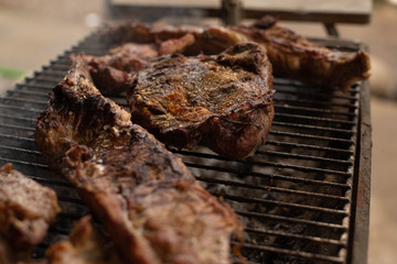 carne a la parrilla