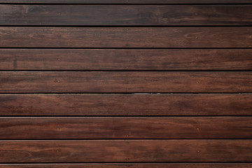 Dark brown wood background, wood planks.