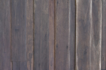 Dark wooden plank wall background for design and decoration