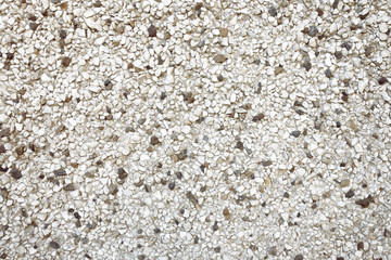 Small White and Brown Gravel Texture as Natural Industrial Background
