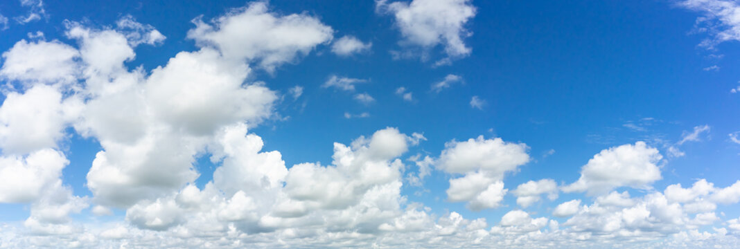 Blue sky natural background. © ParinPIX