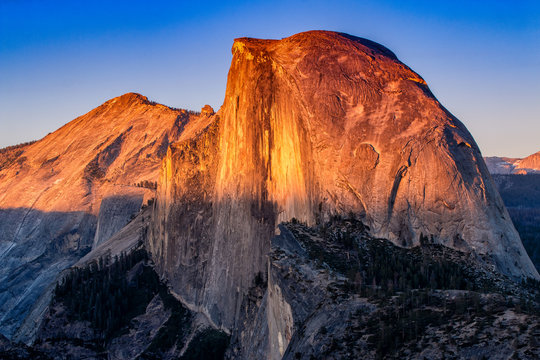 Half Dome Sunset