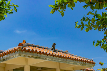 沖縄竹富島の街並み