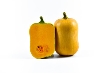 Butternut squash. Ingredient, closeup.