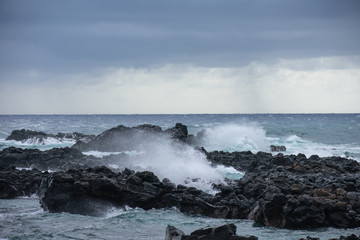 Ocean Waves Oahu