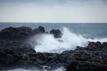 Ocean Waves Oahu