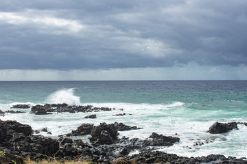 Ocean Waves Oahu