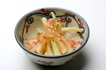 島らっきょうの塩漬け