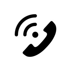 Fototapeta premium Vector phone call icon