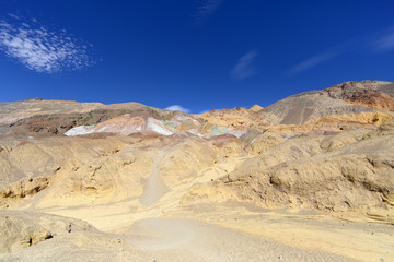 Fototapeta na wymiar Artist's Palette wide - Death Valley National Park