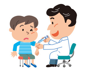 予防接種　男の子