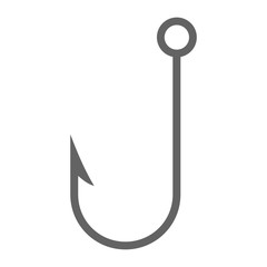 Fishing Hook icon, Fishing Hook logo