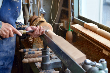木工旋盤職人