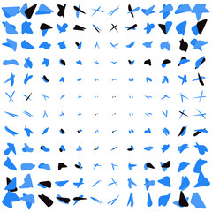 Triangle, trigon or delta vector burst background for web layout