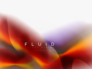Background abstract fluid colors design
