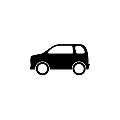 Minicar icon. Element of vehicle. Premium quality graphic design icon. Signs and symbols collection icon for websites, web design, mobile app
