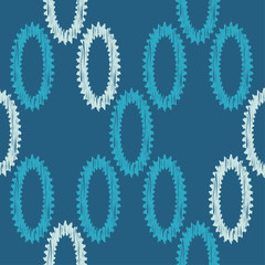 Seamless abstract geometric pattern. Mosaic texture. Brushwork. Hand hatching. Can be used for wallpaper, textile, invitation card, wrapping, web page background.