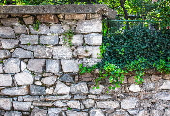 abstract background with stone wall for your design