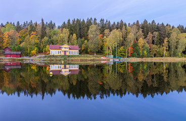 Fototapeta premium Autumn in Sodertalje
