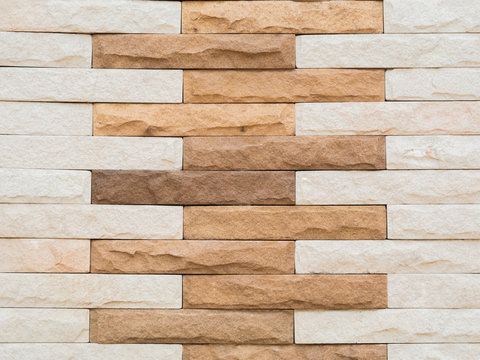 beautiful sandstone brick wall