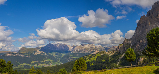 Naklejka premium Dolomiten Panorama