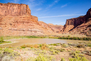 Colorado Riverway Recreation Area in Utah, USA