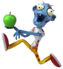 Fun zombie - 3D Illustration