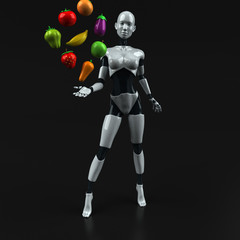 Robot - 3D Illustration