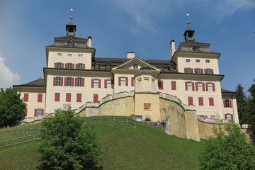 Obraz premium Zamek Wolfsthurn, Południowy Tyrol