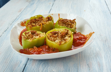 Filfil Mahshi - Stuffed Peppers
