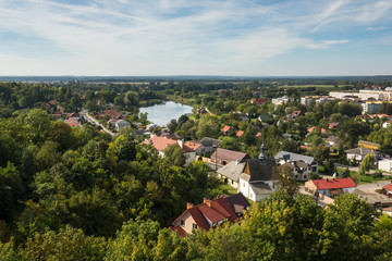 Fototapeta na wymiar Ilza city near Radom, Masovia, Poland