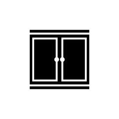 Cupboard icon. Element of furnishings. Premium quality graphic design icon. Signs and symbols collection icon for websites, web design, mobile app