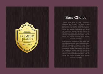 Best Choice Premium Quality Exclusive Golden Label