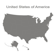 USA Map Set for your design