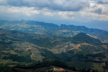 Landschaft in San Marino