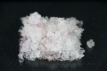 Sodium hydrogen sulfate is an acidic sodium salt of sulfuric acid. 
