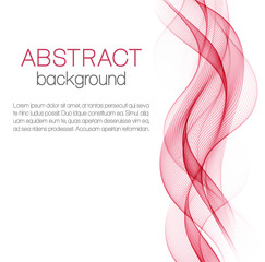 Abstract color wavy background