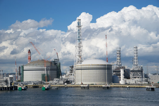 新仙台火力発電所　thermal power plant,Sendai,Japan