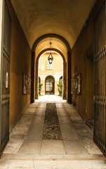 Pavia street Italy