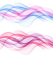 Abstract color wavy backgroundB