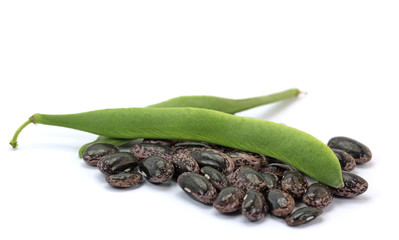 Feuerbohnen, Phaseolus coccineus, Samen