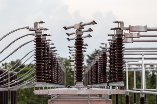 115 KV Dis Connecting Switch In Sub Station.