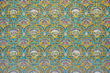 Mosaic, tiles, Persian and Muslim designs