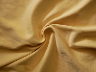 golden silk fabric background
