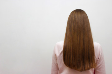 woman with long hair