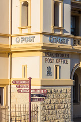 Historic stone post office in Beechworth in Victoria, Australia